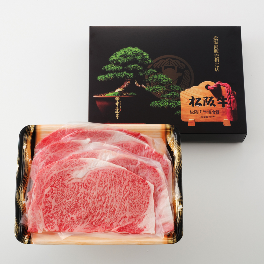 ＜牛追道中＞「松阪牛」極上すき焼き（リブロース・サーロイン）300g