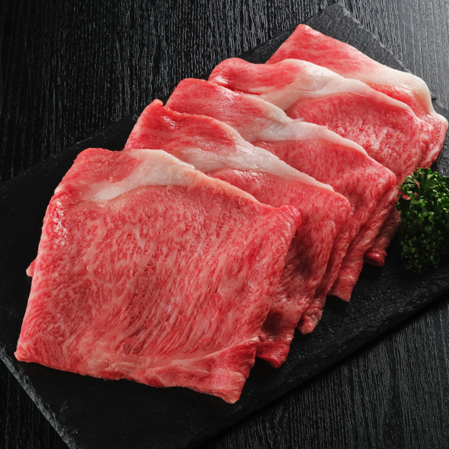 ＜牛追道中＞「松阪牛」極上しゃぶしゃぶ(リブロース・サーロイン）300g