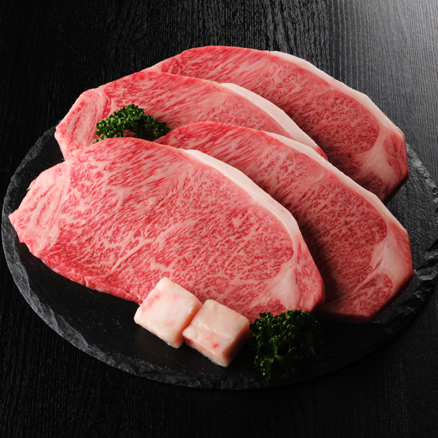 ＜牛追道中＞「松阪牛」ステーキ（サーロイン）200g×4枚（計800g）