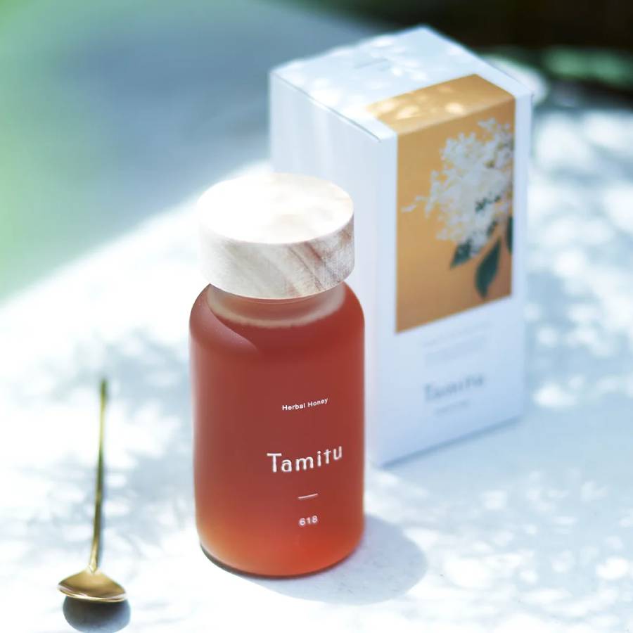 <Tamitu>ハーブ・スパイスはちみつ(生姜とマヌカのハーバルハニー)「Herbal Honey 618」250g