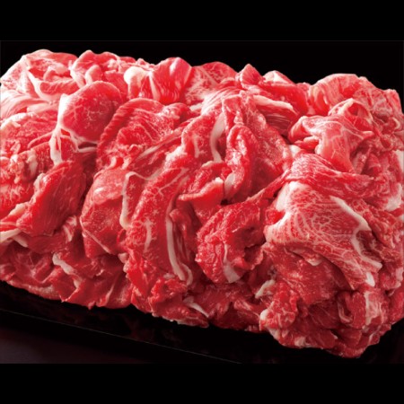 ＜柿安本店＞「国産黒毛和牛」小間きれ600g