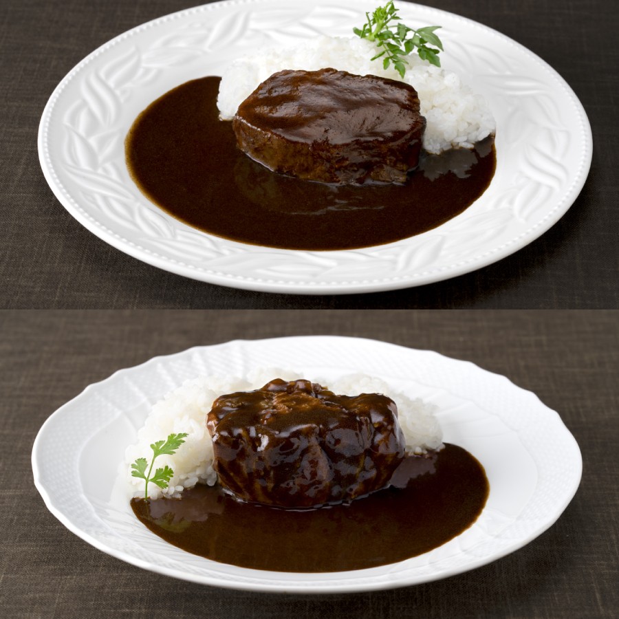 <柿安本店>PREMIUM「プレミアムカレー」5種セット(牛ほほ肉・牛テール・極厚ポーク・骨付きチキン・厚切り牛タン)各1個(計5個)