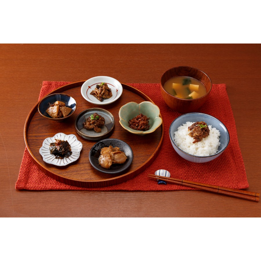 ＜柿安本店＞「牛肉しぐれ煮詰合せ」6種（牛肉貝柱しぐれ煮・牛肉茸くらべ・牛肉ごぼうしぐれ・牛肉竹の子しぐれ煮・牛肉きのこしぐれ煮他）各50g