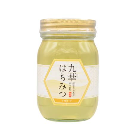 <舘養蜂場本店>「九華はちみつ」(アカシア)500g