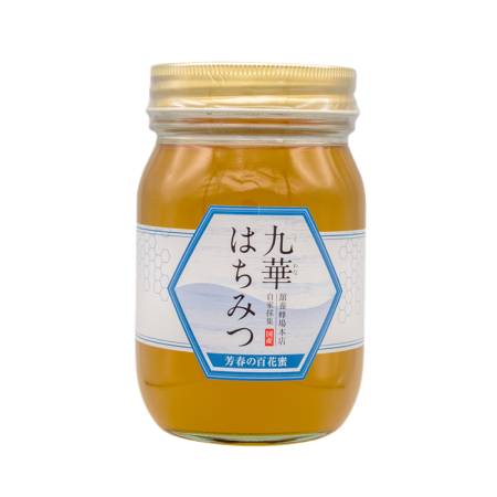 <舘養蜂場本店>「九華はちみつ」(芳春の百花蜜)500g