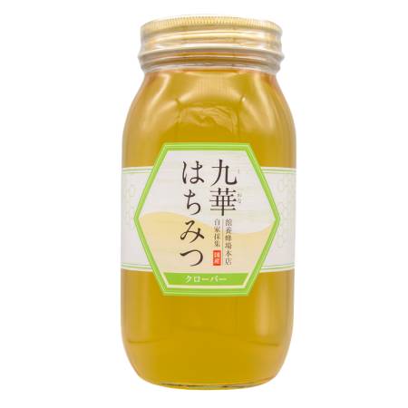 <舘養蜂場本店>「九華はちみつ」(クローバー)1000g