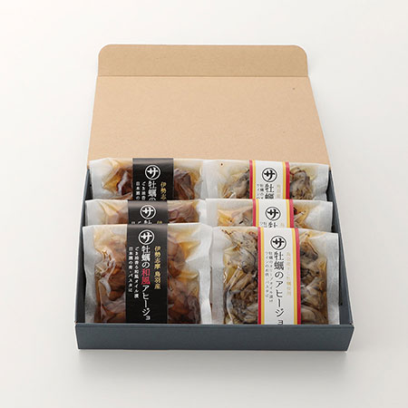 三重県鳥羽市産 牡蠣の和風アヒージョ・牡蠣のアヒージョ2種 6袋セット（MKr-001）