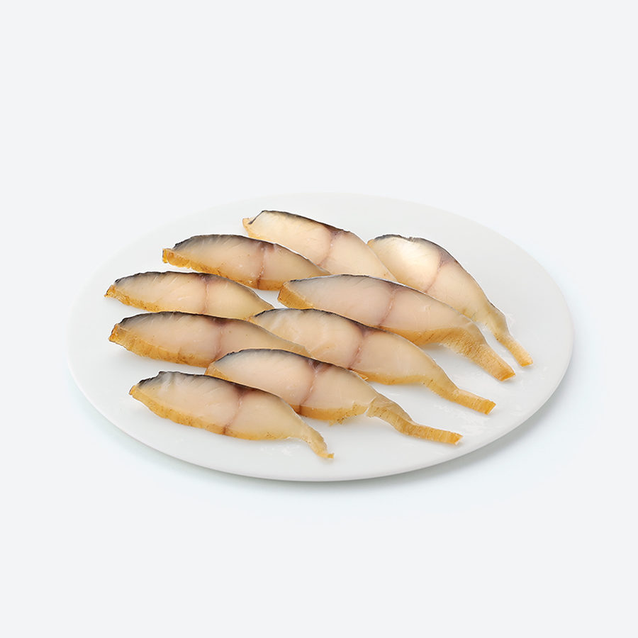 <海童工房 魚寅>”鳥羽産”「鰆」冷燻製45g×5(計225g)