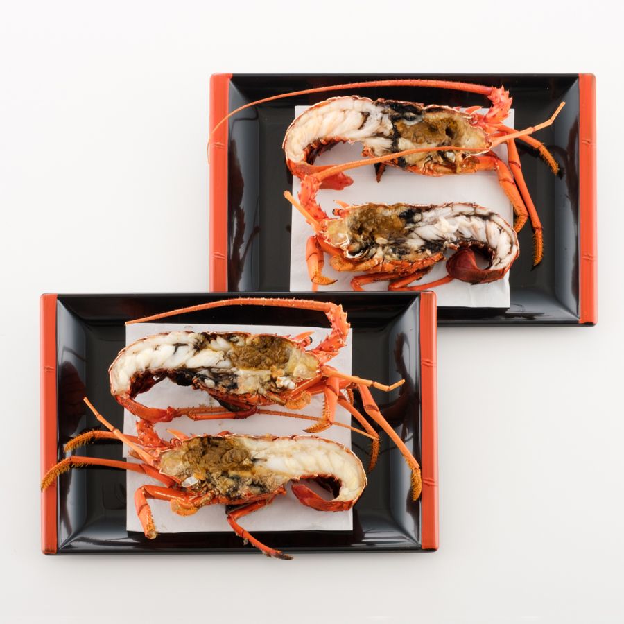 伊勢志摩産　特大焼き伊勢海老　（２尾）