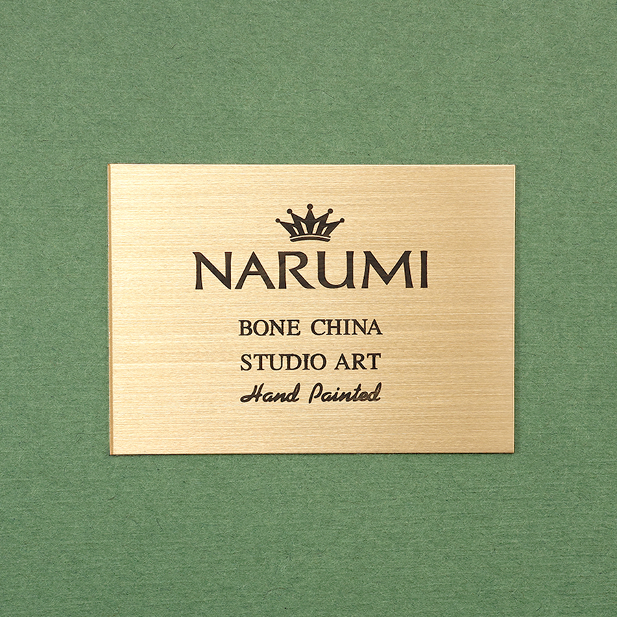 <NARUMI>ハンドペイント 陶額(ニュー・ドーン=バラ)