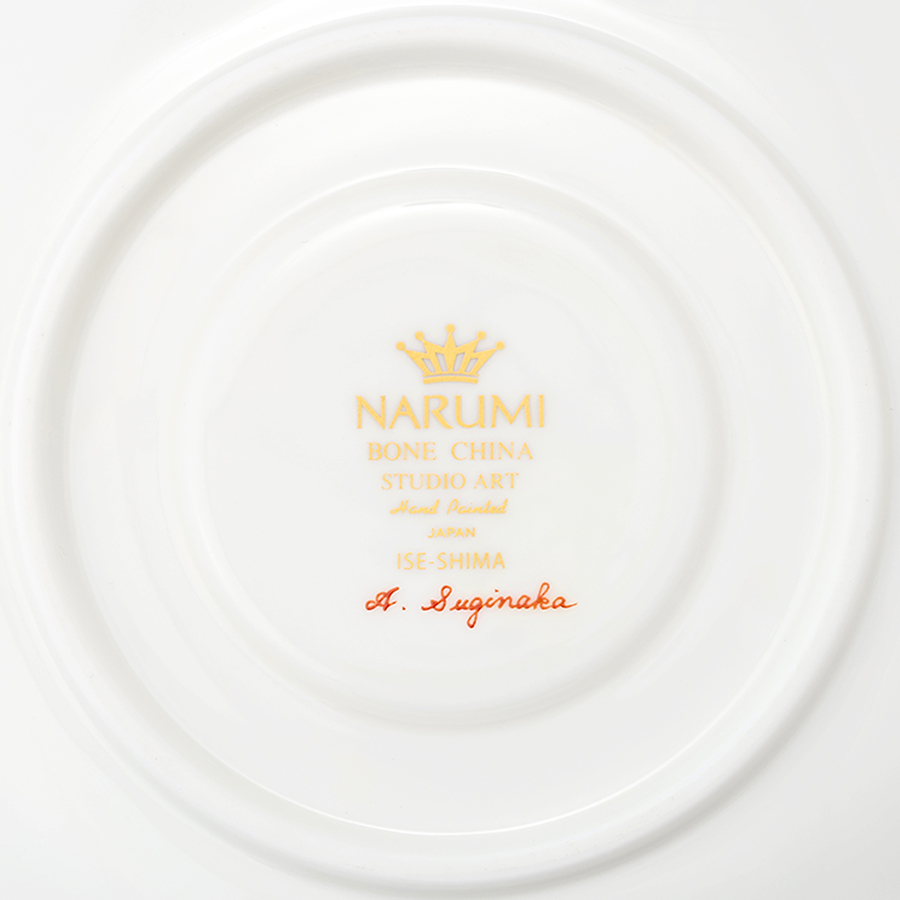 <NARUMI>コーヒー碗皿(大鳥居)