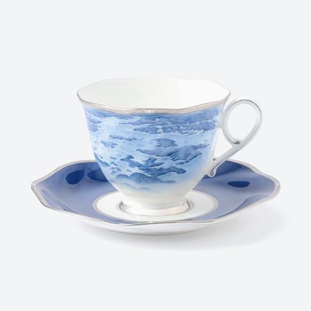 ＜NARUMI＞コーヒー碗皿（英虞湾）