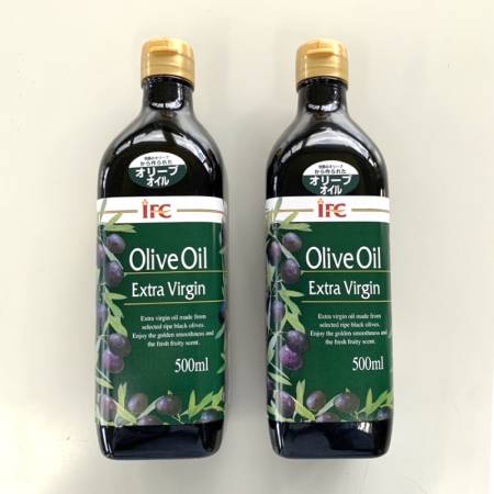 ＜イシダフーズ＞エキストラバージン「オリーブオイル」500ml×2（計1000ml）