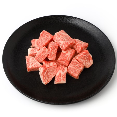 ＜大道精肉店＞A5等級「伊賀牛」サイコロステーキ用（サーロイン）2パック（計400g）