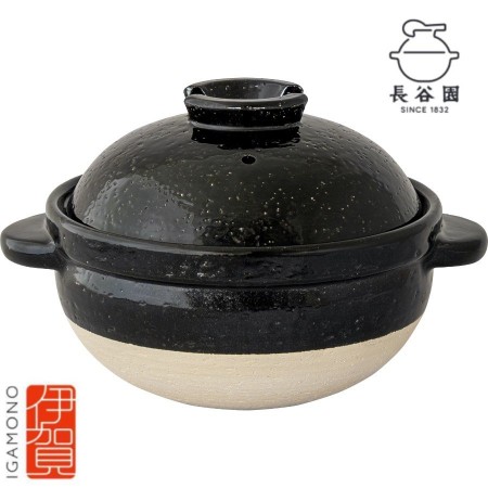 伊賀焼　炊飯土鍋「かまどさん」二合炊き