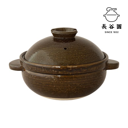 ＜伊賀焼窯元　長谷園＞かまどさんプレミアム　三合炊き 飴