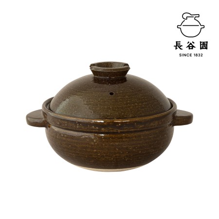 ＜伊賀焼窯元　長谷園＞かまどさんプレミアム　二合炊き 飴