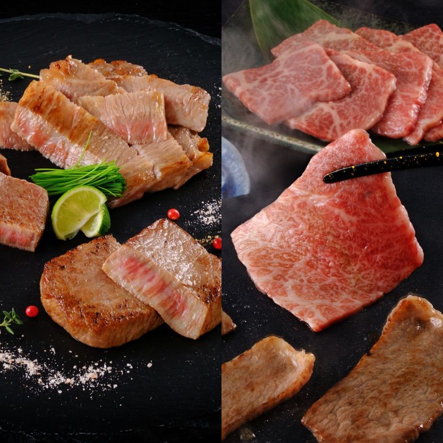 ＜広尾　肉焼屋Dー29＞”畑敬四郎”が育てた「松阪牛」贅沢味わい尽くし4種セット（計1.2kg）（三越伊勢丹選定）