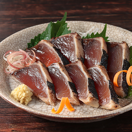 ＜紀伊長島＞「鰹」　たたき（スライス済）100gx3（計300g）