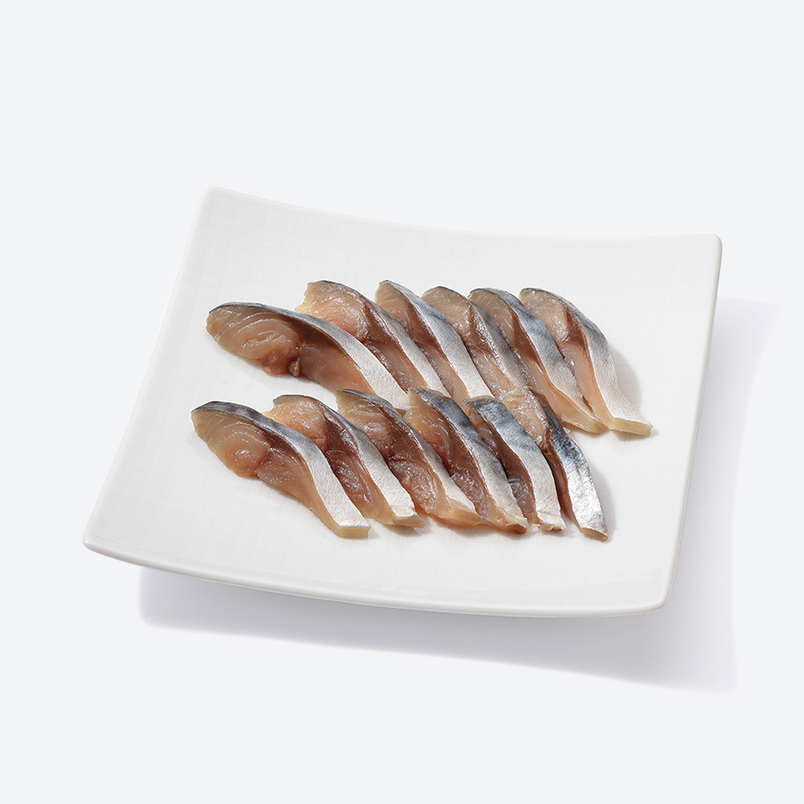 ＜紀伊長島＞「〆さば」　（スライス済）100gx3（計300g）