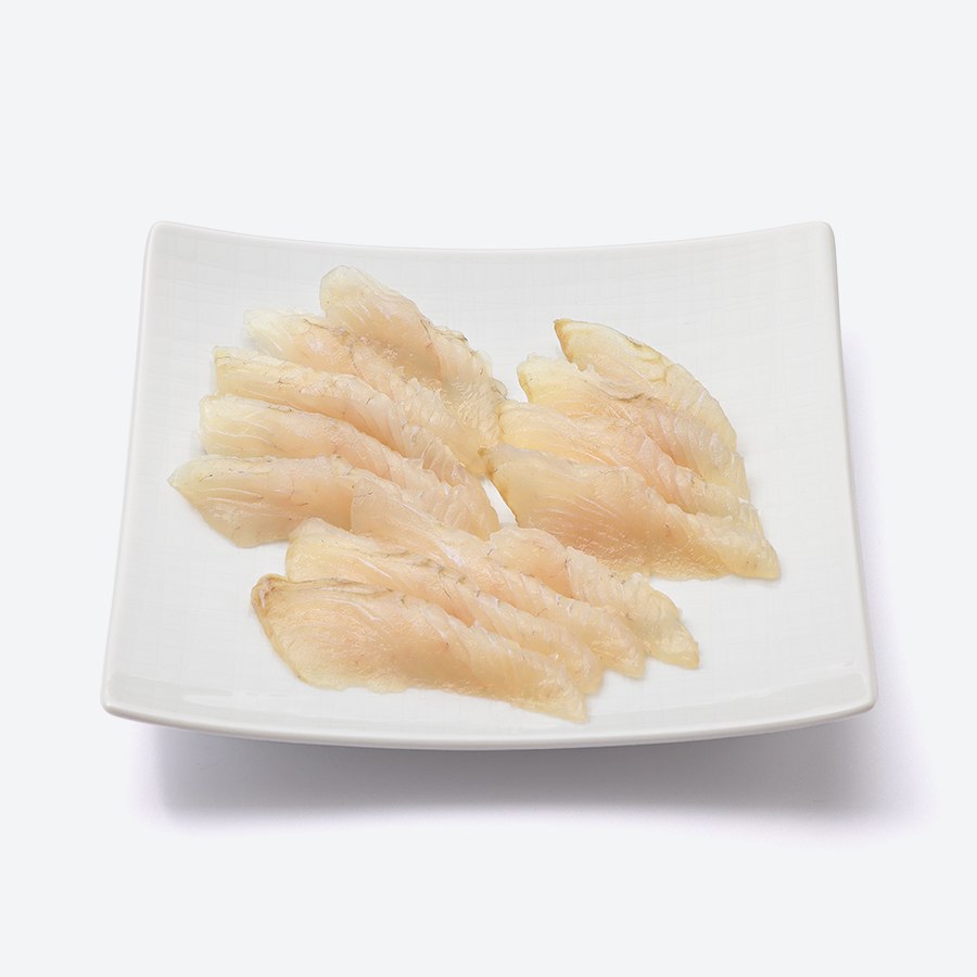 ＜紀伊長島＞「平目」　刺身（スライス済）100gx3（計300g）