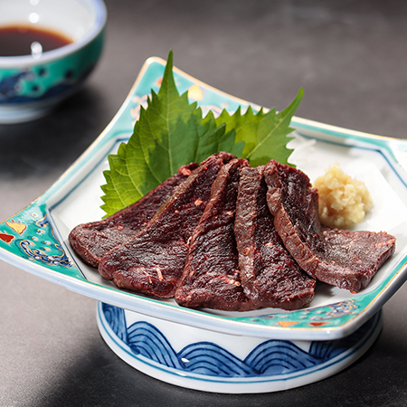 ＜紀伊長島＞「くじら」　尾の身タタキ（スライス済）100gx3（計300g）