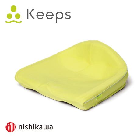 ＜nishikawa/西川＞Keepsクッション　イエロー