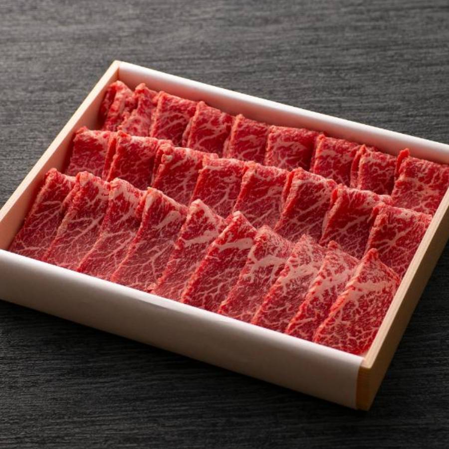 <ひょうたんや>「近江牛」焼肉用(モモ)500g