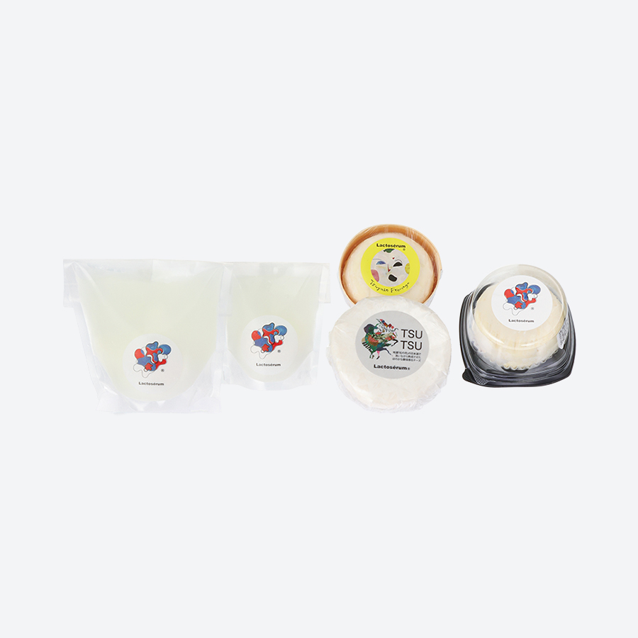 ＜Lactoserum＞「フレッシュ＆熟成チーズ」5種（モッツアレラ・ブッラータ・つやこフロマージュ・ツツー他）計580g【6ヵ月定期便】