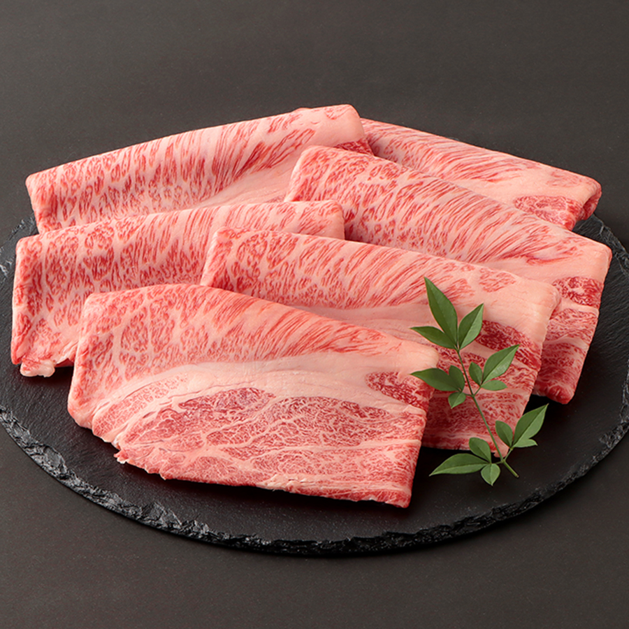 <小島食品/澤井牧場>A4等級以上「近江牛」すき焼き用(肩ロース)400g