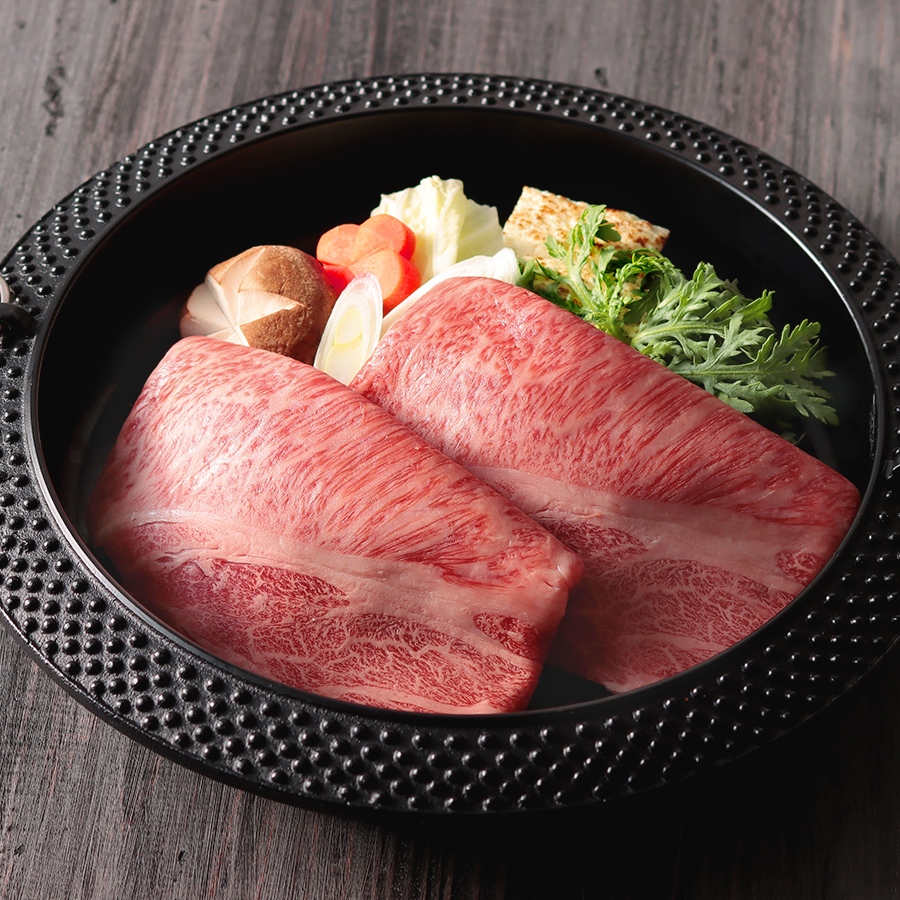 <小島食品/澤井牧場>A4等級以上「近江牛」すき焼き用(肩ロース)400g