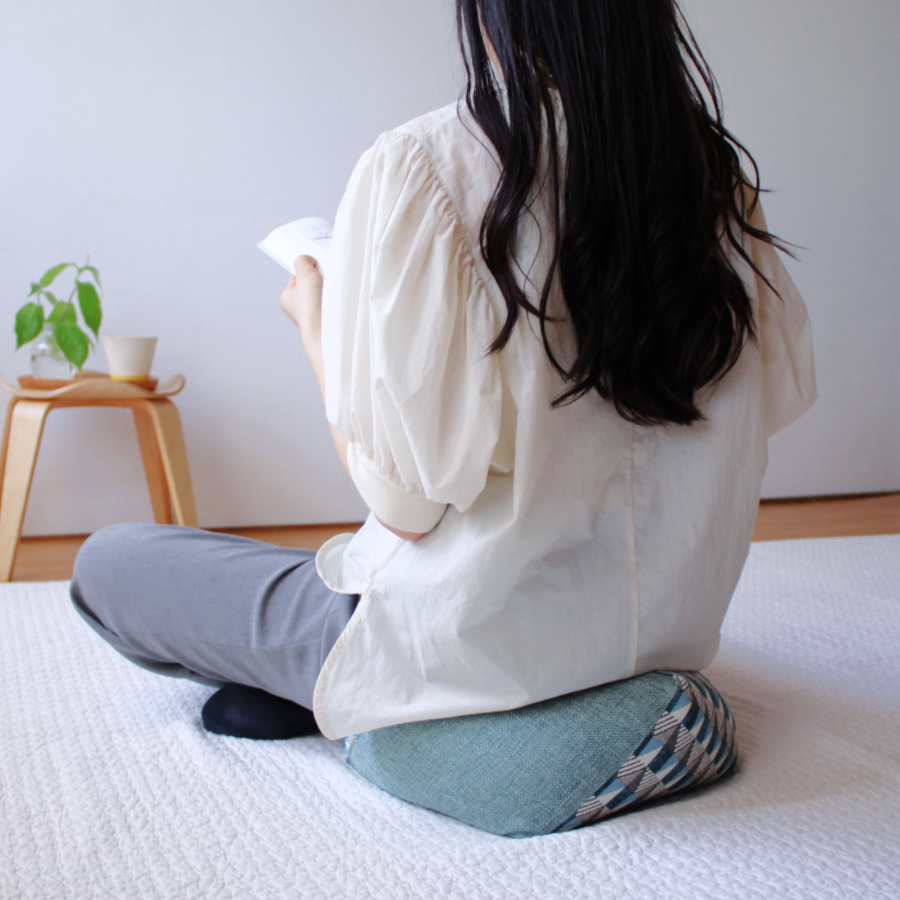 洛中高岡屋＞ショコラ おじゃみ座布団_ミント | 京都府京都市 | 三越