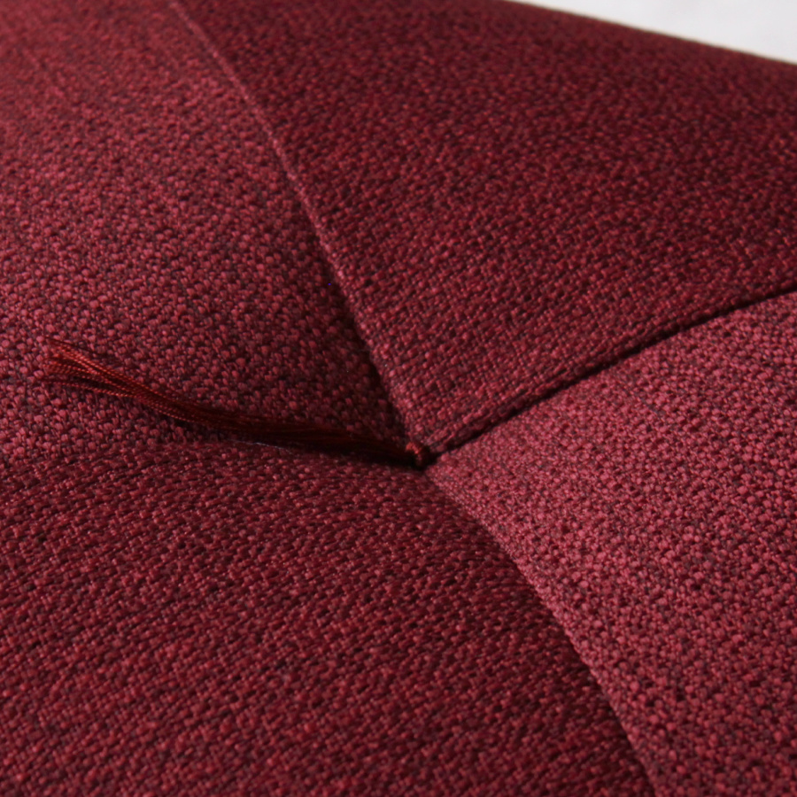 ＜洛中高岡屋＞イージークリーン おじゃみ座布団_レッド