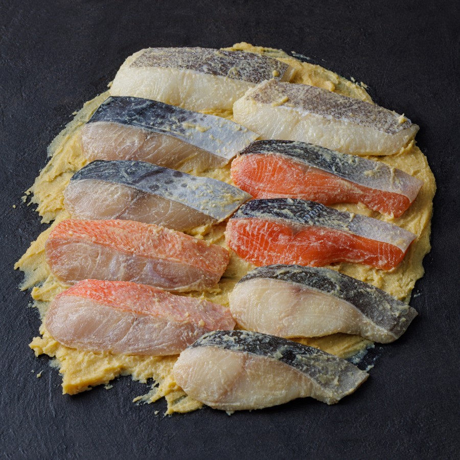 ＜京都一の傳＞『嵐山』蔵みそ漬10切入 京都老舗の無添加西京漬 [K-10]