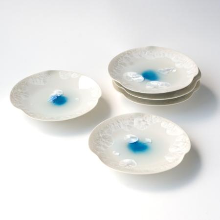 ＜たち吉＞月華　菓子皿