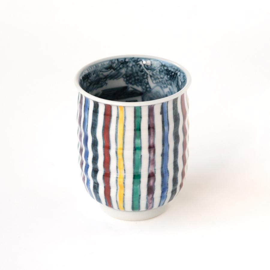 ＜たち吉＞山水彩十草　湯呑