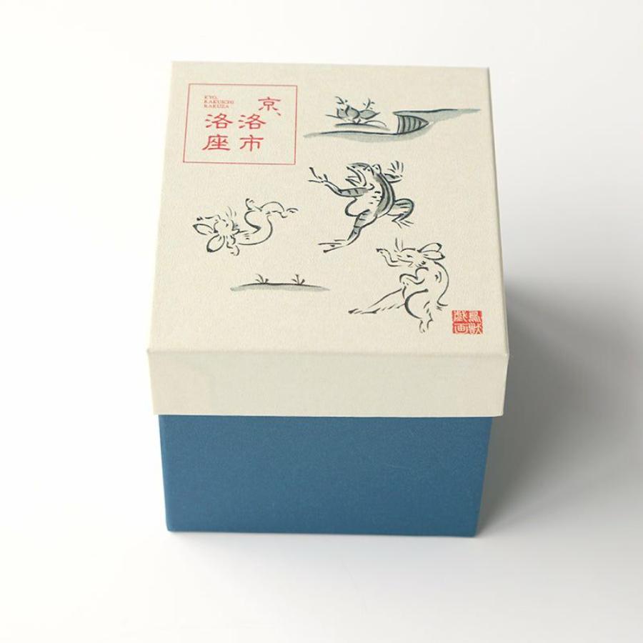 ＜たち吉＞鳥獣戯画　マグ　赤絵