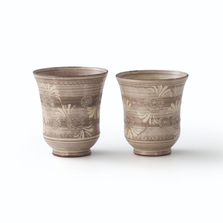 <たち吉>京三島 夫婦湯呑