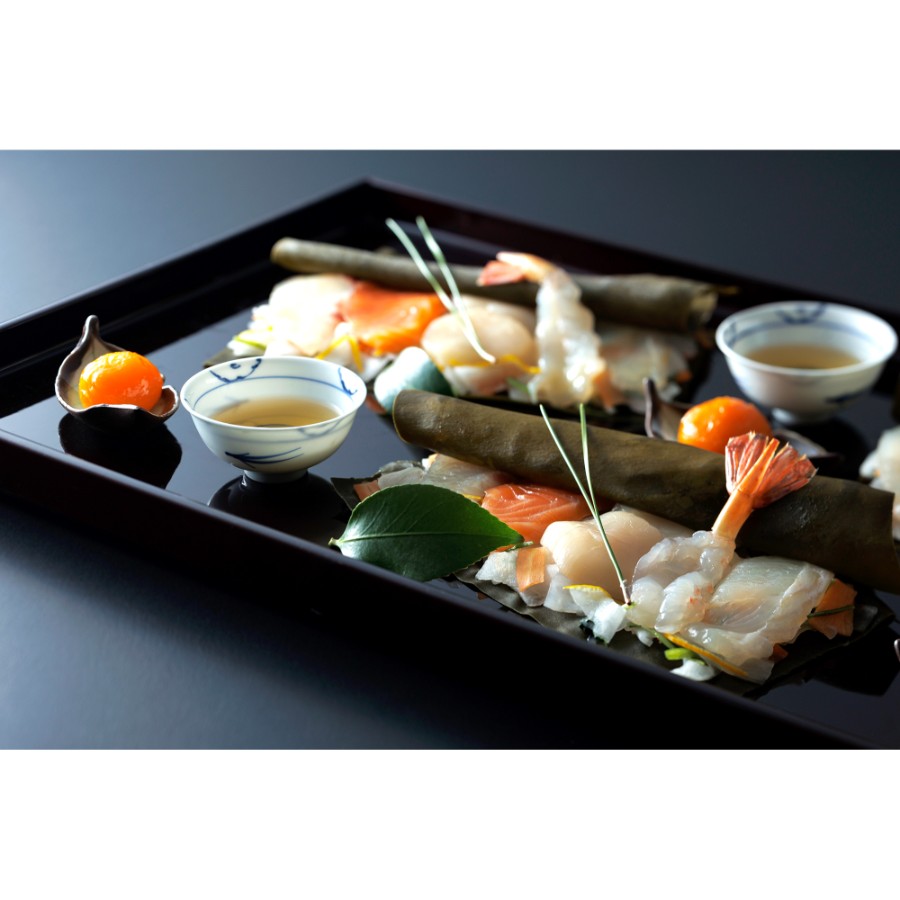 ＜下鴨茶寮＞料亭の昆布〆-漁味-（2人前）