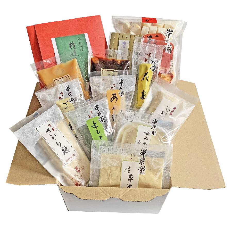 ＜半兵衛麸＞京の麸屋のなま麸・生ゆばセット