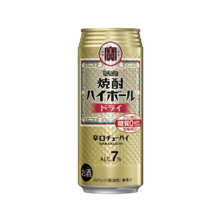 ＜タカラ＞焼酎ハイボール(ドライ)500ml×24本
