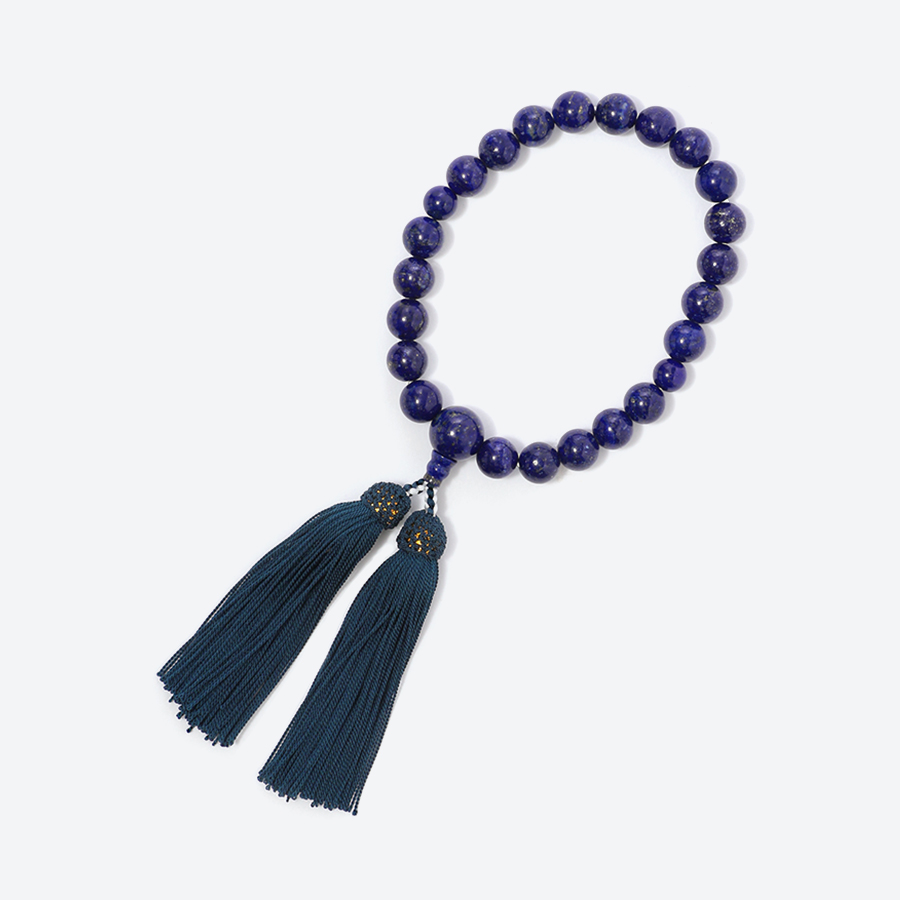 ＜福永念珠舗＞ラピスラズリ22玉