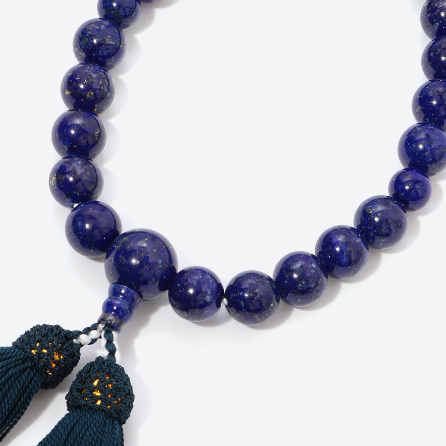 ＜福永念珠舗＞ラピスラズリ22玉