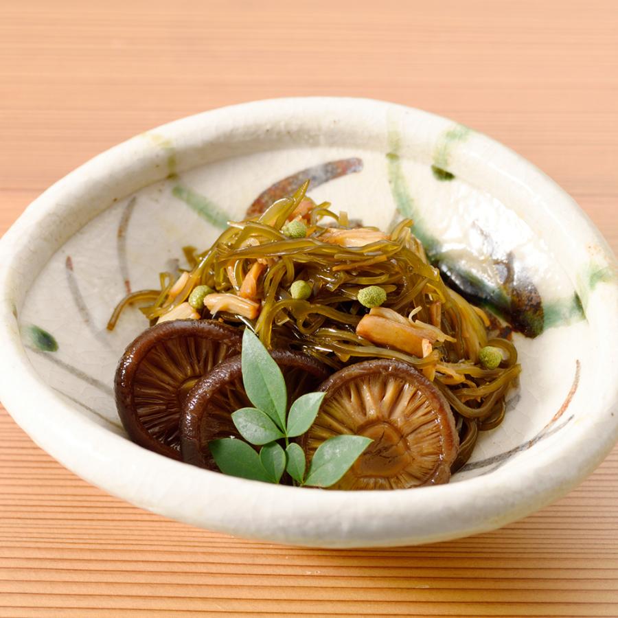 ＜下鴨茶寮＞料亭のご馳走 特選(ちりめん山椒 60g、きんぴらまぐろ 120g、どんこ椎茸と貝柱こんぶ 90g)