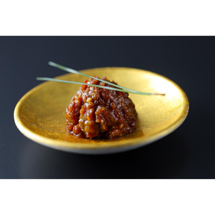 ＜下鴨茶寮＞山海の幸 (京都ぽーくの豚味噌・焼き鯖ひじき・明太子なめ茸)