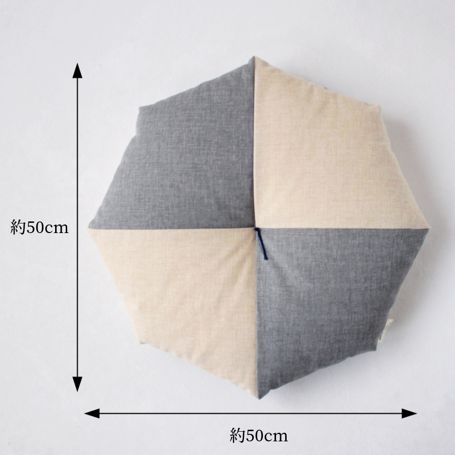 ＜洛中高岡屋＞木綿 おじゃみフラット Ｌサイズ 紙屋紙＆鳥の子