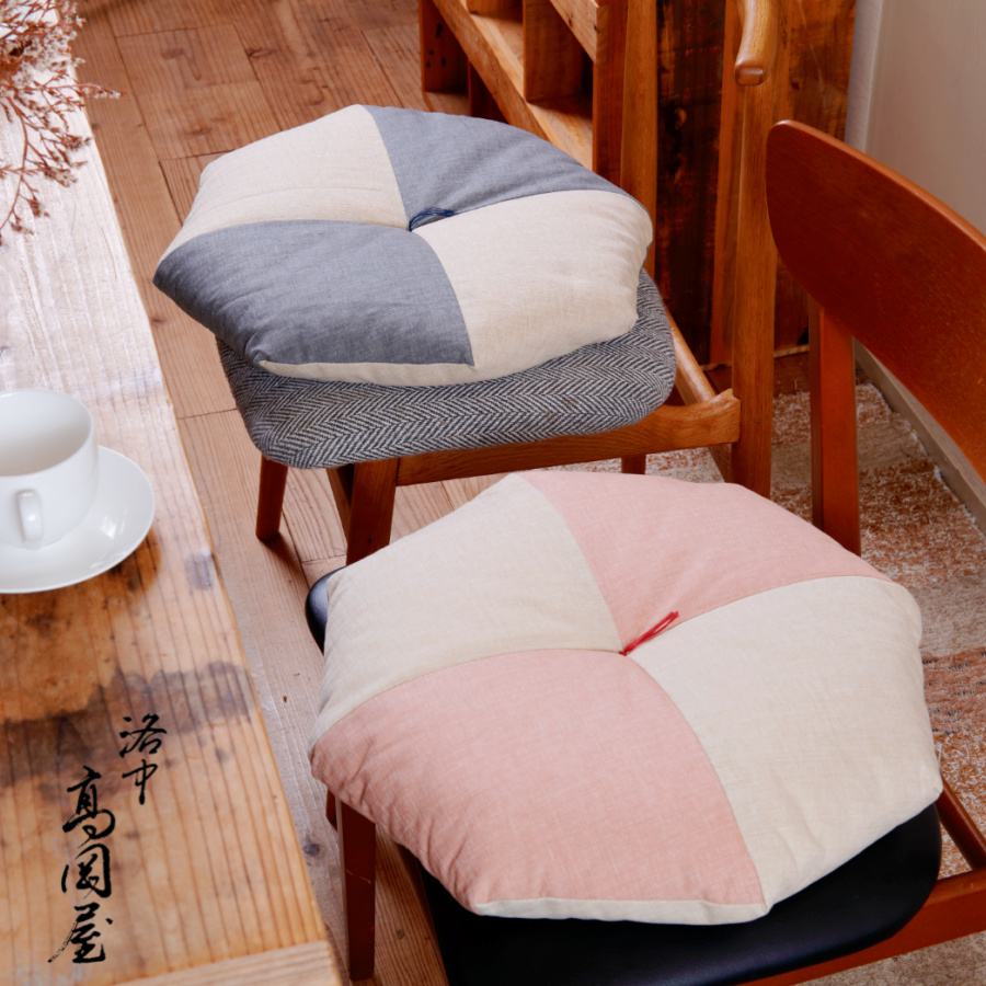 <洛中高岡屋>木綿 おじゃみフラット Lサイズ 2枚セット
