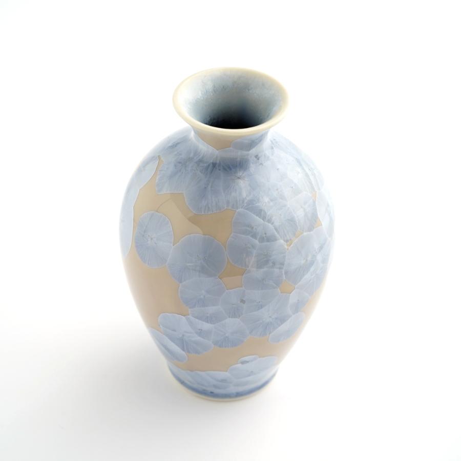 ＜陶あん＞花結晶　お預け酒器（銀藤）