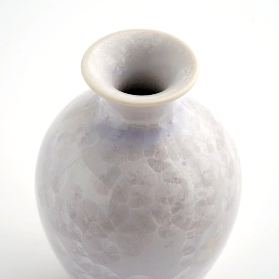 ＜陶あん＞花結晶　お預け酒器(紫・ピンク)