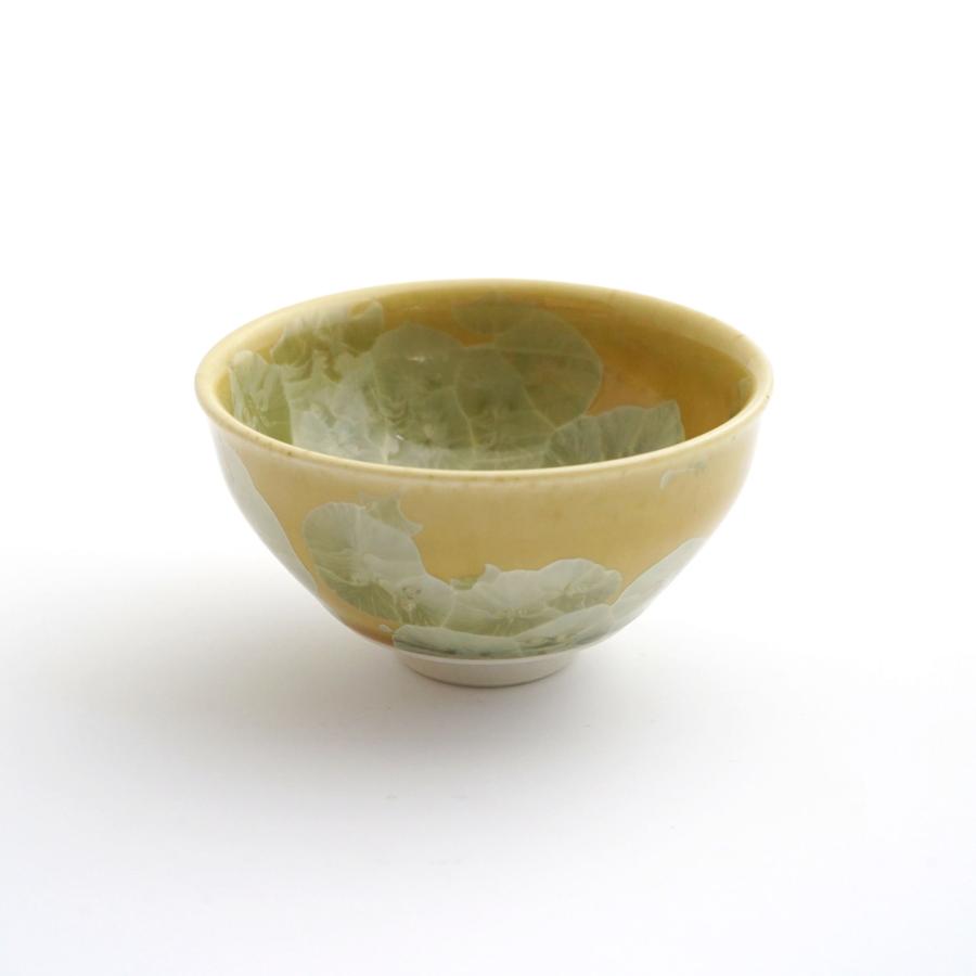 ＜陶あん＞花結晶　ぐい呑揃